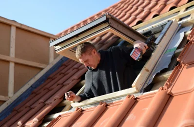 Pose de fenêtres de toit Velux au Vignau